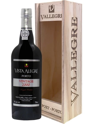 Портвейн Vista Alegre Vintage Port, gift box 2000 0.75 л