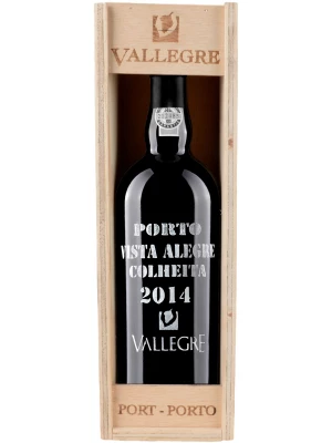 Портвейн Vista Alegre Сolheita, wooden box 2014 0.75 л