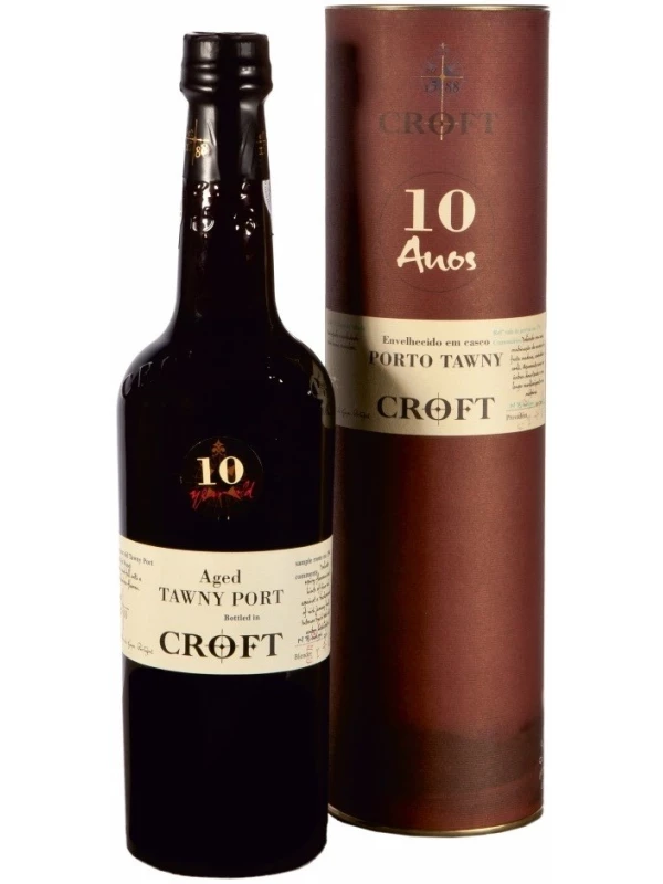 Croft, Tawny Port 10 Years Old, gift tube