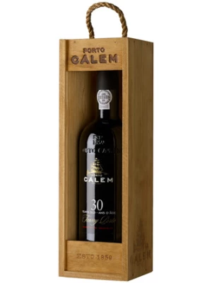 Портвейн Calem 30 Years Old Tawny Porto, wooden box 0.75 л