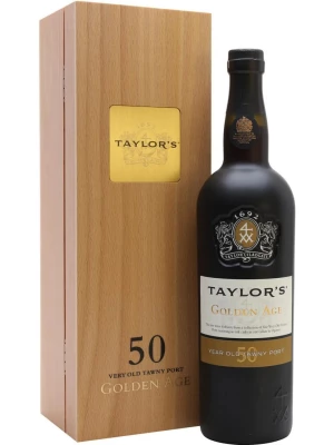 Портвейн Taylor's, Golden Age Tawny Port 50 Years Old, wooden box 0.75 л