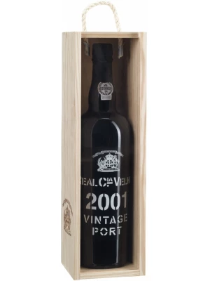 Портвейн Real Companhia Velha, Vintage Port wooden box 2001 0.75 л