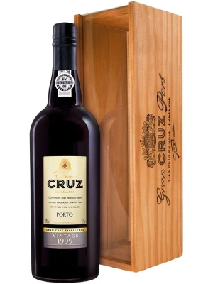 Портвейн Porto Gran Cruz Vintage wooden box 0.75 л