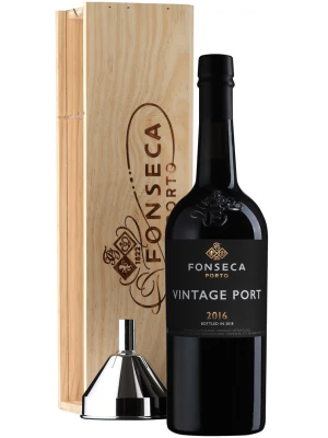 Портвейн Fonseca, Vintage Port wooden box 2016 0.75 л