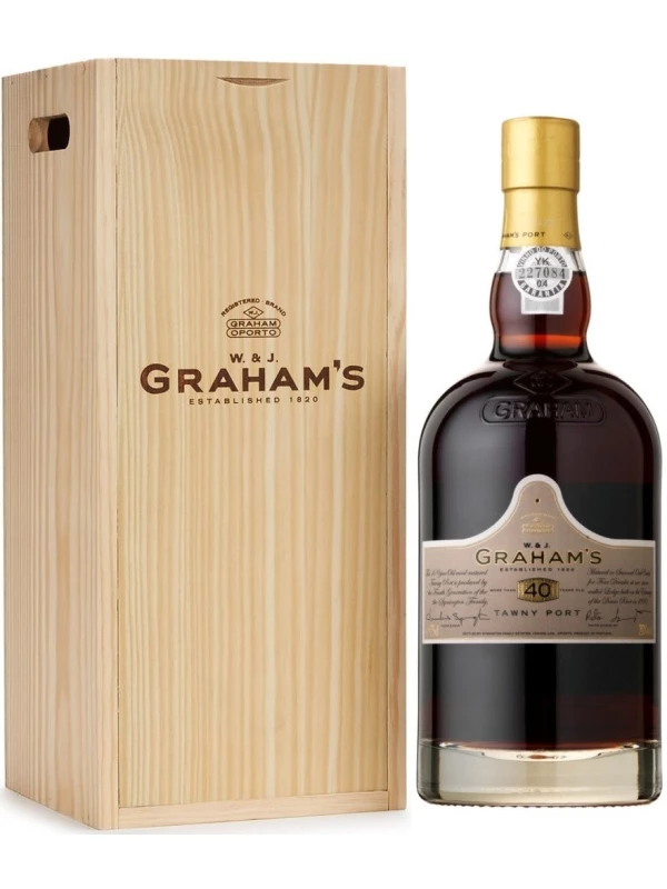 Graham's 40 Year Old Tawny Port, wooden box