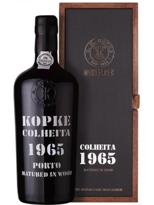 Портвейн Kopke, Colheita 1965 Porto, wooden box 1965 0.75 л