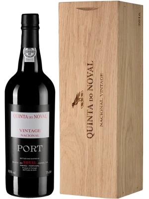 Портвейн Quinta do Noval, Nacional Vintage Port AOC, wooden box 2019 0.75 л