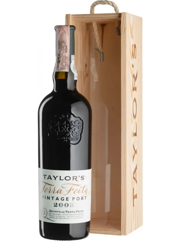 Taylor's, Quinta de Terra Feita Vintage Port wooden box
