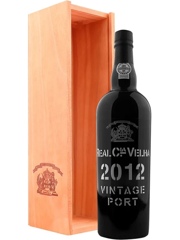 Real Companhia Velha, Vintage Port, wooden box