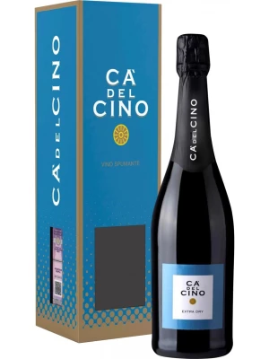 Просекко Valdo, Ca' del Cino Extra Dry, gift box 2023 0.75 л