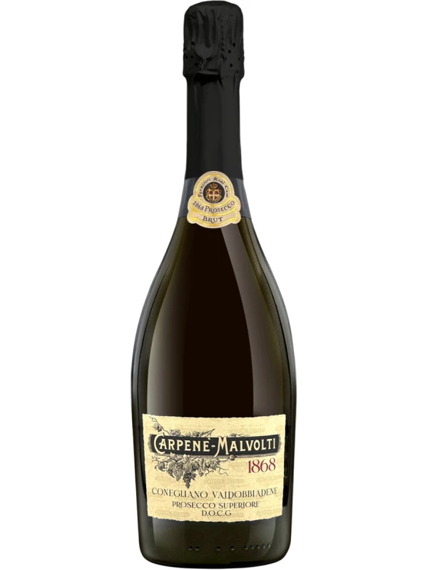Carpene Malvolti, 1868 Brut, Conegliano Valdobbiadene Prosecco Superiore DOCG