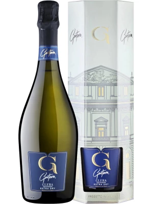 Просекко Gaetano Glera Extra Dry, gift box 0.75 л