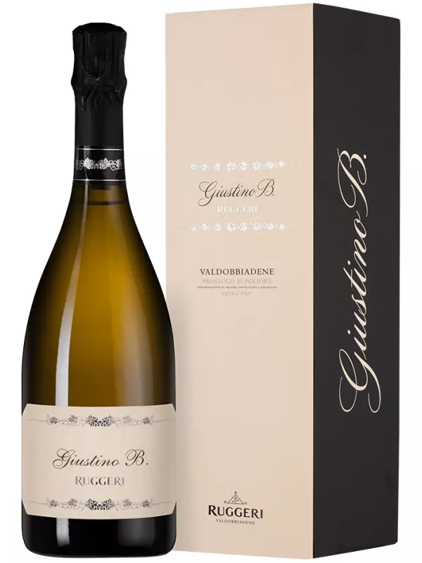 Ruggeri, Giustino B. Valdobbiadene Prosecco Superiore DOCG, gift box