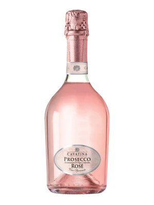 Просекко Cavatina Prosecco Rose DOC Brut, bottle Atmosphere 0.75 л