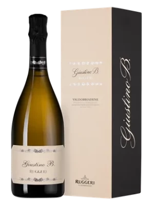 Просекко Ruggeri, Giustino B. Valdobbiadene Prosecco Superiore DOCG, gift box 2023 0.75 л