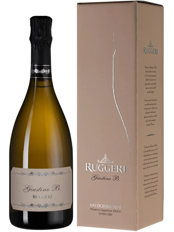 Ruggeri, Giustino B. Valdobbiadene Prosecco Superiore DOCG, gift box
