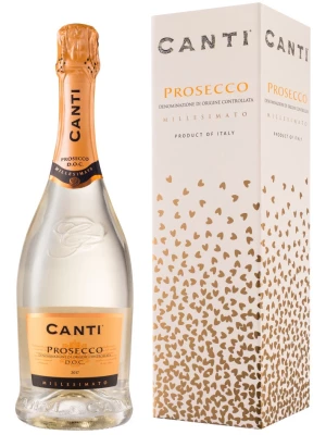 Просекко Canti, Prosecco, gift box Romantic 0.75 л
