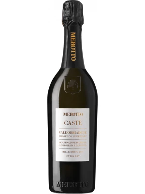 Просекко Merotto, Caste Valdobbiadene Prosecco Superiore DOCG Extra Dry 2023 0.75 л