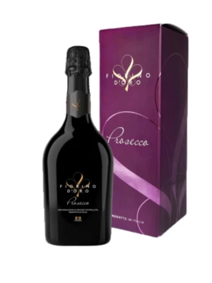 Просекко Abbazia, Fiorino d'Oro Prosecco Spumante DOC, gift box 0.75 л