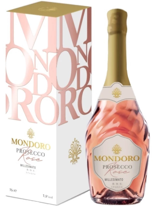 Mondoro Prosecco DOC Rose, gift box