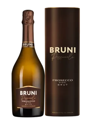 Просекко Bruni Prosecco DOC Brut, gift tube 0.75 л