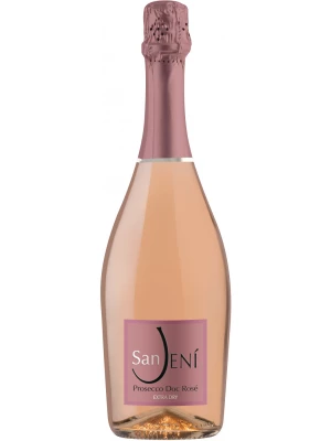 Просекко San Jeni Prosecco DOC Rose Extra Dry 0.75 л