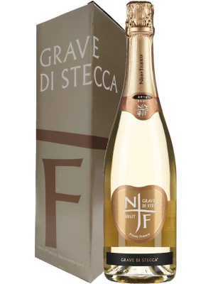 Просекко Nino Franco, Grave di Stecca Brut, Prosecco di Valdobbiadene DOC, gift box 2015 1.5 л