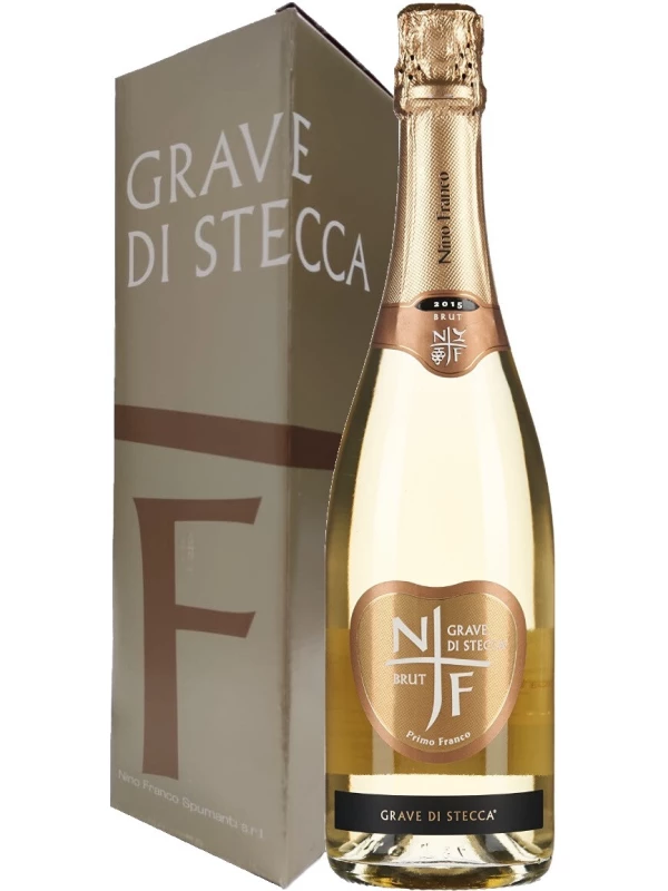 Nino Franco, Grave di Stecca Brut, Prosecco di Valdobbiadene DOC, gift box
