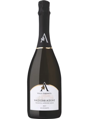 Просекко Ville d'Arfanta Brut Millesimato, Prosecco Superiore Valdobbiadene DOCG 2022 0.75 л