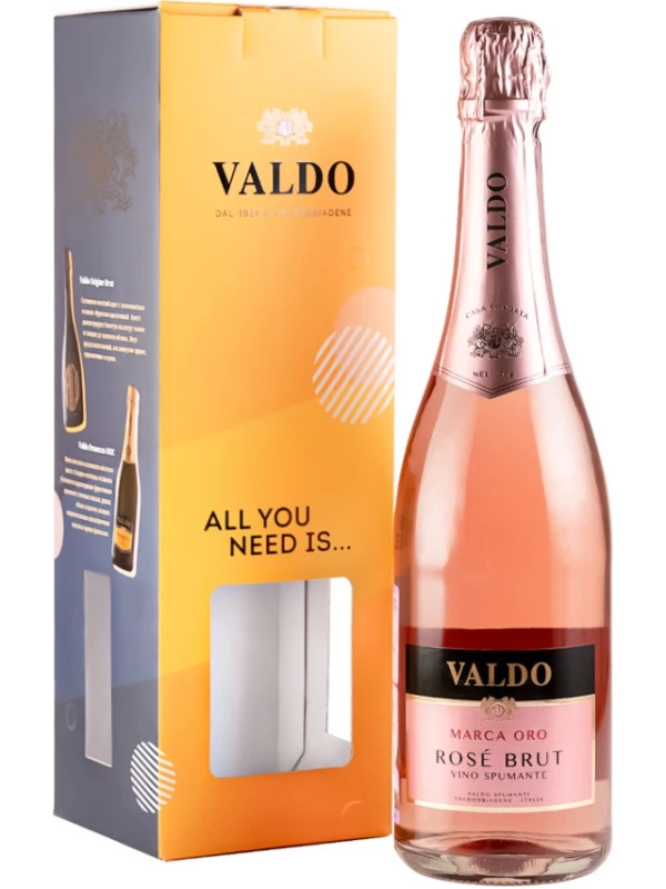 Valdo, Marca Oro Rose Brut, gift box