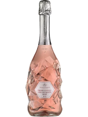 Просекко 47 Anno Domini, Diamante Spumante Rose Extra Dry Bio 0.75 л