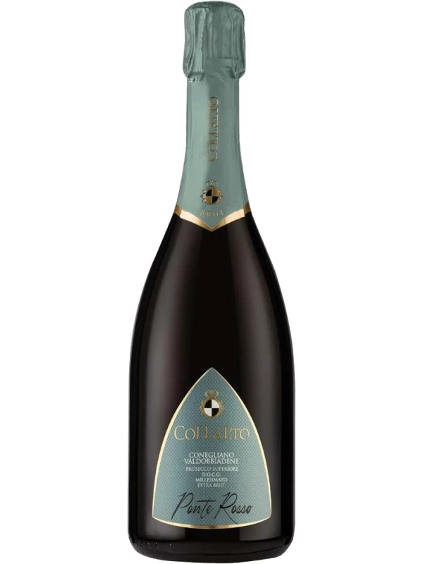 Collalto, Ponte Rosso Conegliano Valdobbiadene Prosecco Superiore DOCG Extra Brut Millesimato