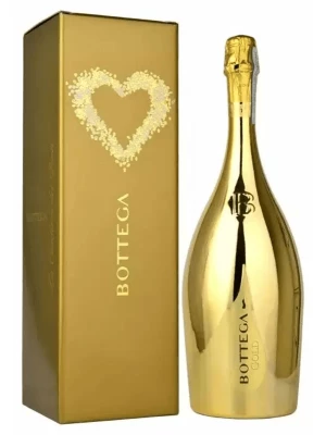 Просекко Bottega, Gold Brut, Prosecco DOC, gift box 1.5 л