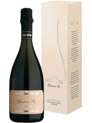 Просекко Ruggeri, Giustino B. Valdobbiadene Prosecco Superiore DOCG, gift box 0.75 л