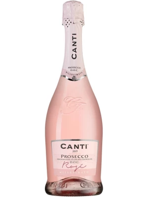 Просекко Canti, Millesimato Prosecco DOC Rose 2019 0.75 л