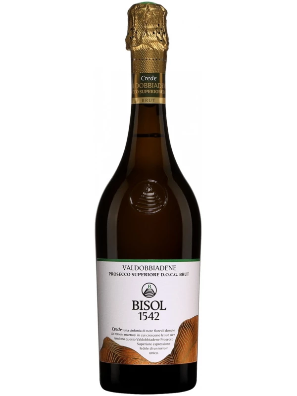 Bisol, Crede Prosecco di Valdobbiadene Superiore DOCG Brut