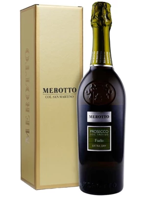 Просекко Merotto, Furlo Extra Dry, Prosecco DOC Treviso, gift box 0.75 л