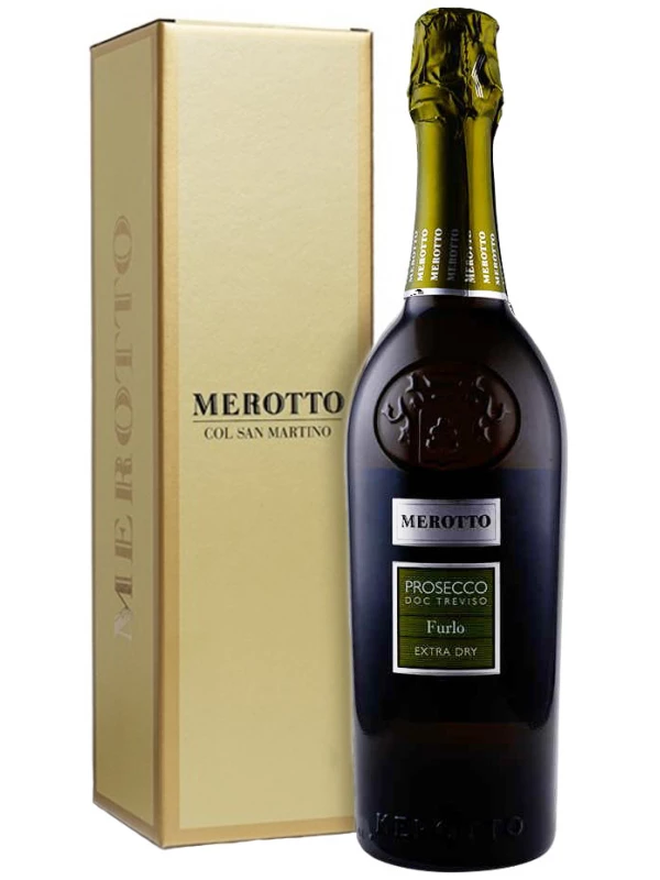 Merotto, Furlo Extra Dry, Prosecco DOC Treviso, gift box