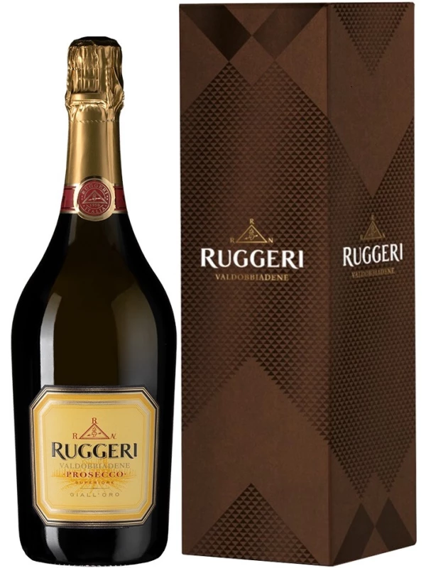 Ruggeri, Prosecco Valdobbiadene Giall'Oro DOCG, gift box