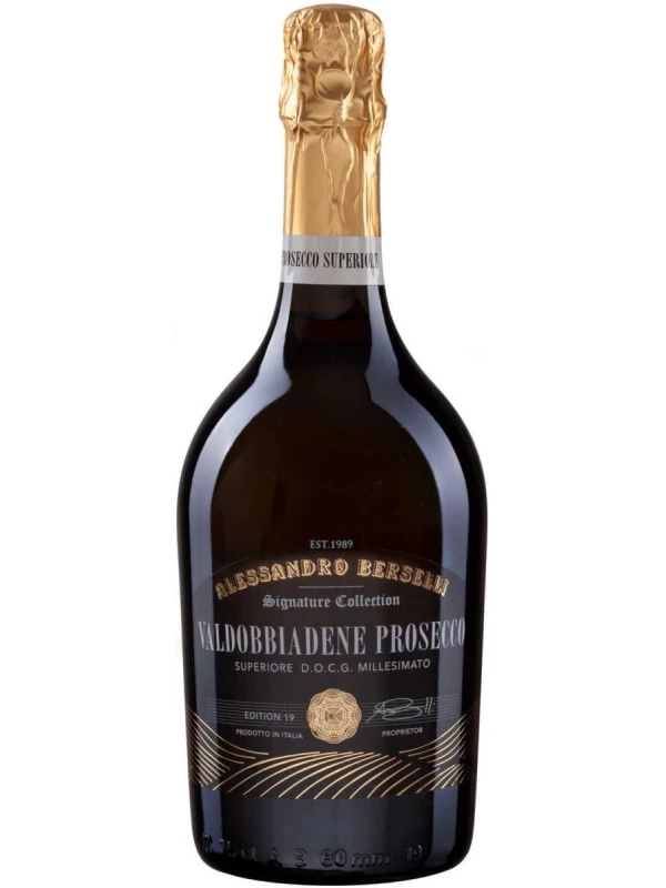 Alessandro Berselli Signature Collection Valdobbiadene Prosecco Superiore DOCG Millesimato Bio