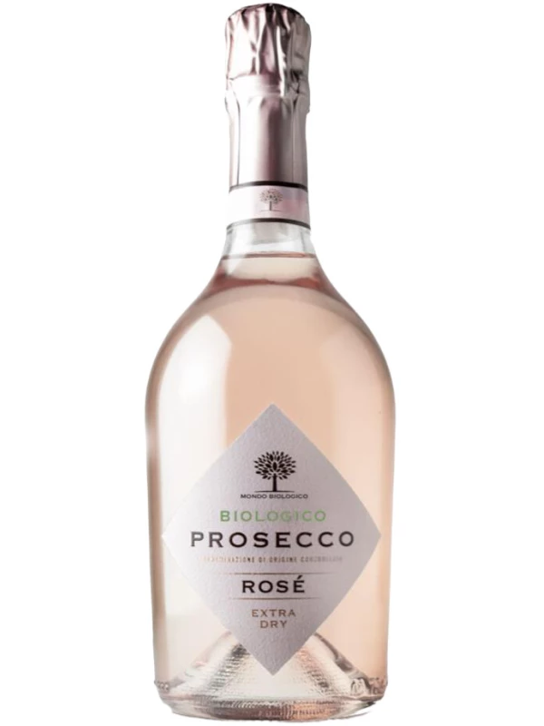 Mondo Biologico Prosecco Rose Extra Dry, Treviso DOC