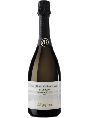 Просекко Le Rughe, Conegliano Valdobbiadene Prosecco Superiore DOCG Brut 2022 0.75 л