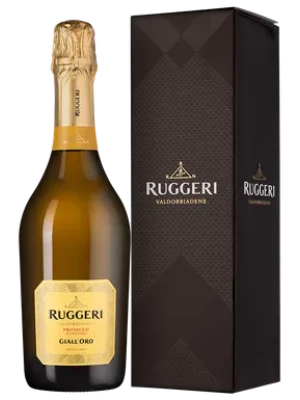 Просекко Ruggeri, Prosecco Valdobbiadene Giall'Oro DOCG, gift box 0.75 л
