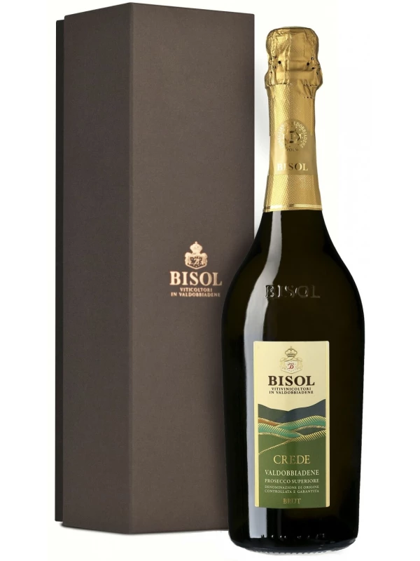 Bisol, Crede, Prosecco di Valdobbiadene Superiore DOCG, gift box