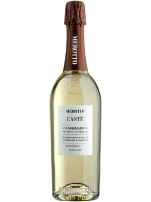 Просекко Merotto, Caste Valdobbiadene Prosecco Superiore DOCG Extra Dry 2022 0.75 л