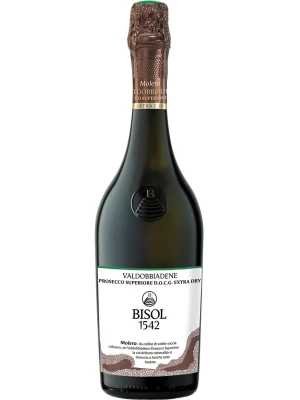 Просекко Bisol, Molera Valdobbiadene Prosecco Superiore DOCG Extra Dry 2020 0.75 л