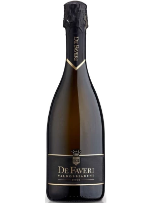 Просекко De Faveri, Prosecco Brut di Valdobbiadene Superiore DOCG 0.75 л