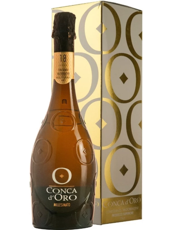 Conca d'Oro, Conegliano Valdobbiadene Prosecco Superiore Millesimato Extra Dry gift box