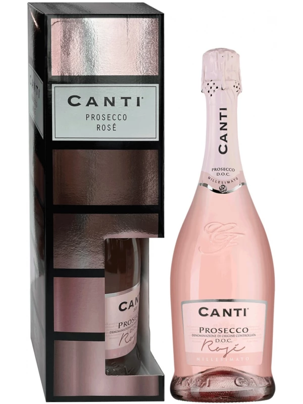 Canti, Millesimato Prosecco DOC Rose, gift box