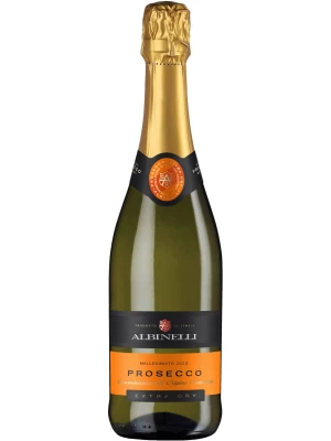 Просекко Albinelli Prosecco DOC Extra Dry Millesimato 2022 0.75 л